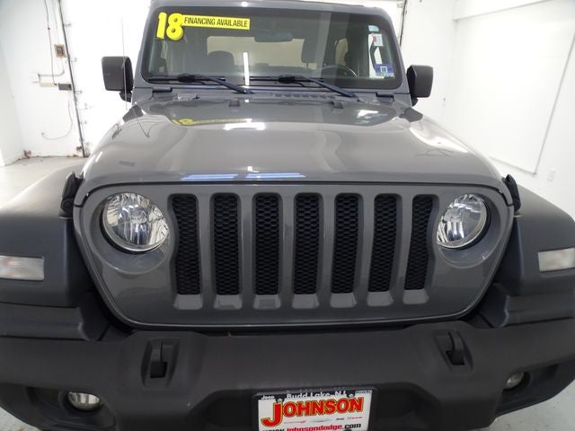 2018 Jeep Wrangler Sport S